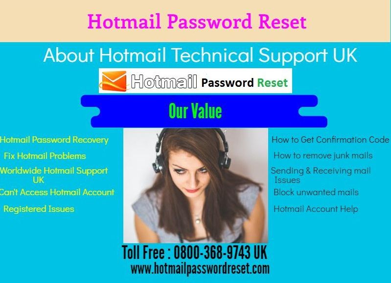 hotmail sign in reset password